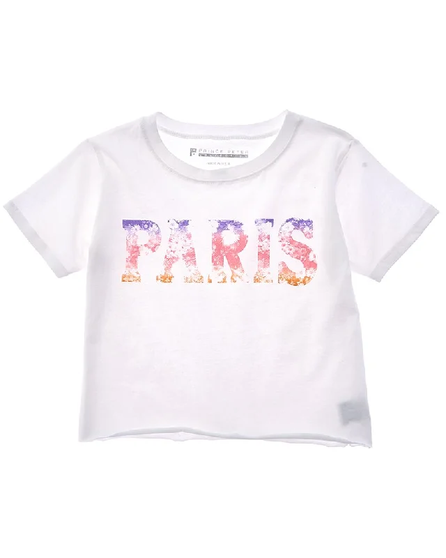 Men's Unique and Designer TopsPrince Peter Paris Flowers Crop T-Shirt