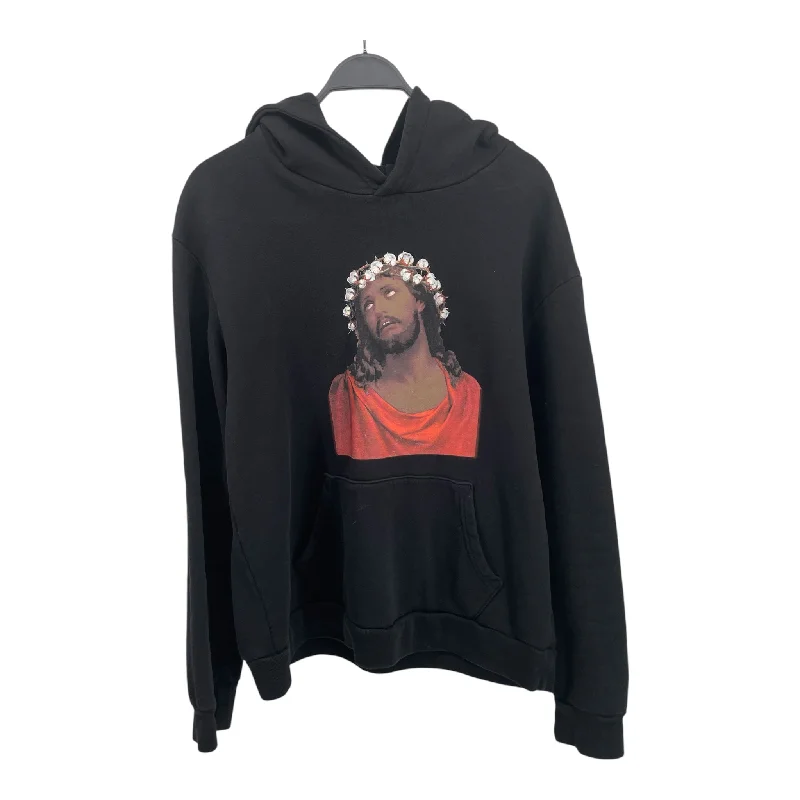 Flexible Men's JeansDENIM TEARS/Hoodie/L/Cotton/BLK/BLACK JESUS