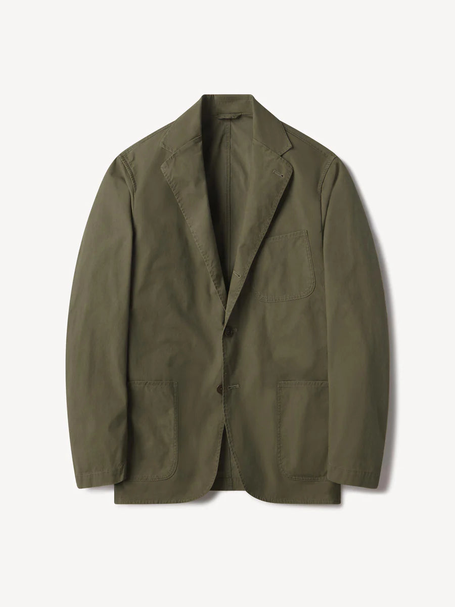 BUCK MASON CARRY-ON JACKET IN CANTEEN