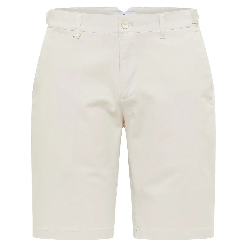 Men's Patterned Pants with ChecksM12 Senna Shorts (Stone)