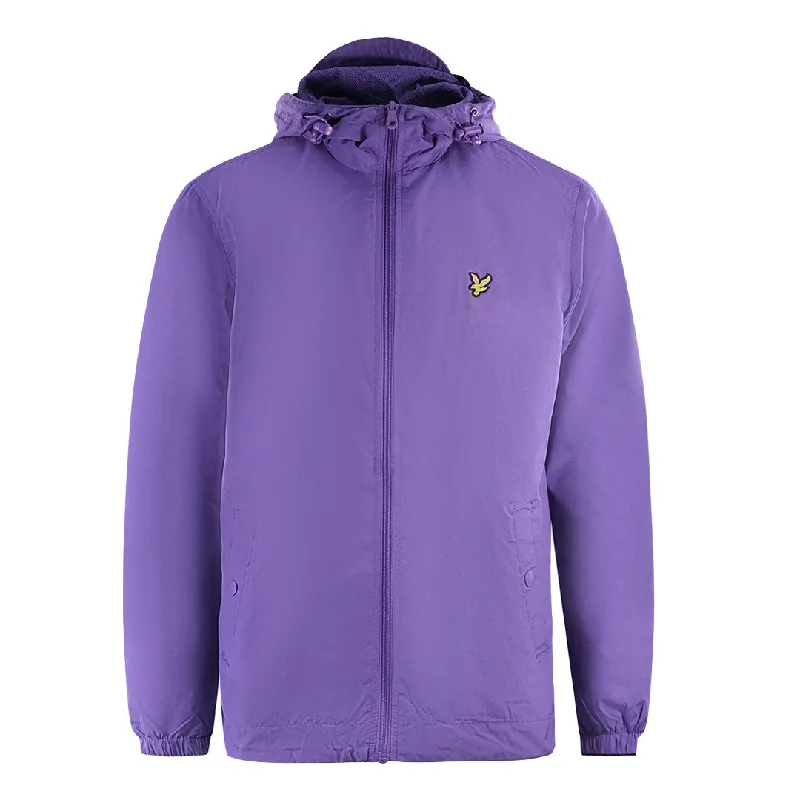 Men's Coats with Magnetic ClosuresLyle & Scott Lightweight Violet Jacket