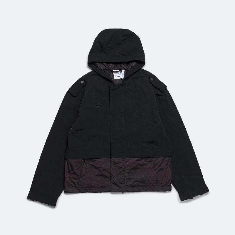 Men's Coats with Breathable FabricNylon Jacket x Wales Bonner - Black